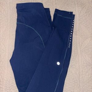 Lululemon Athletica Navy Blue Leggings
